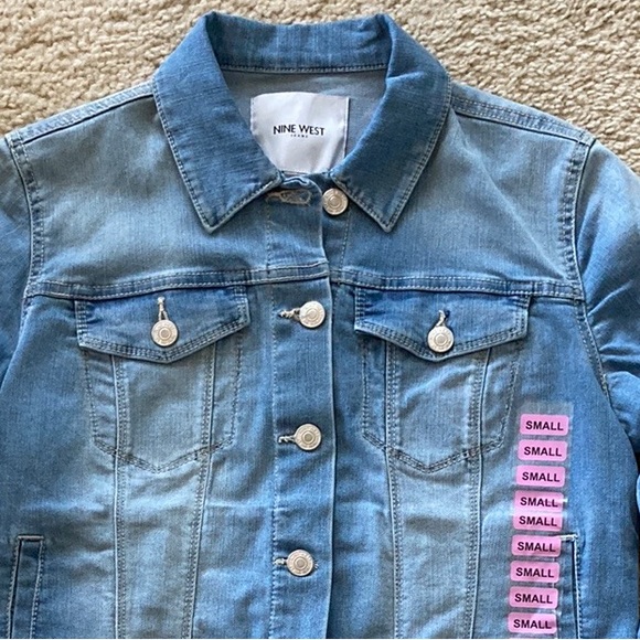 Nine West Jeans Denim Jacket - Picture 3 of 7